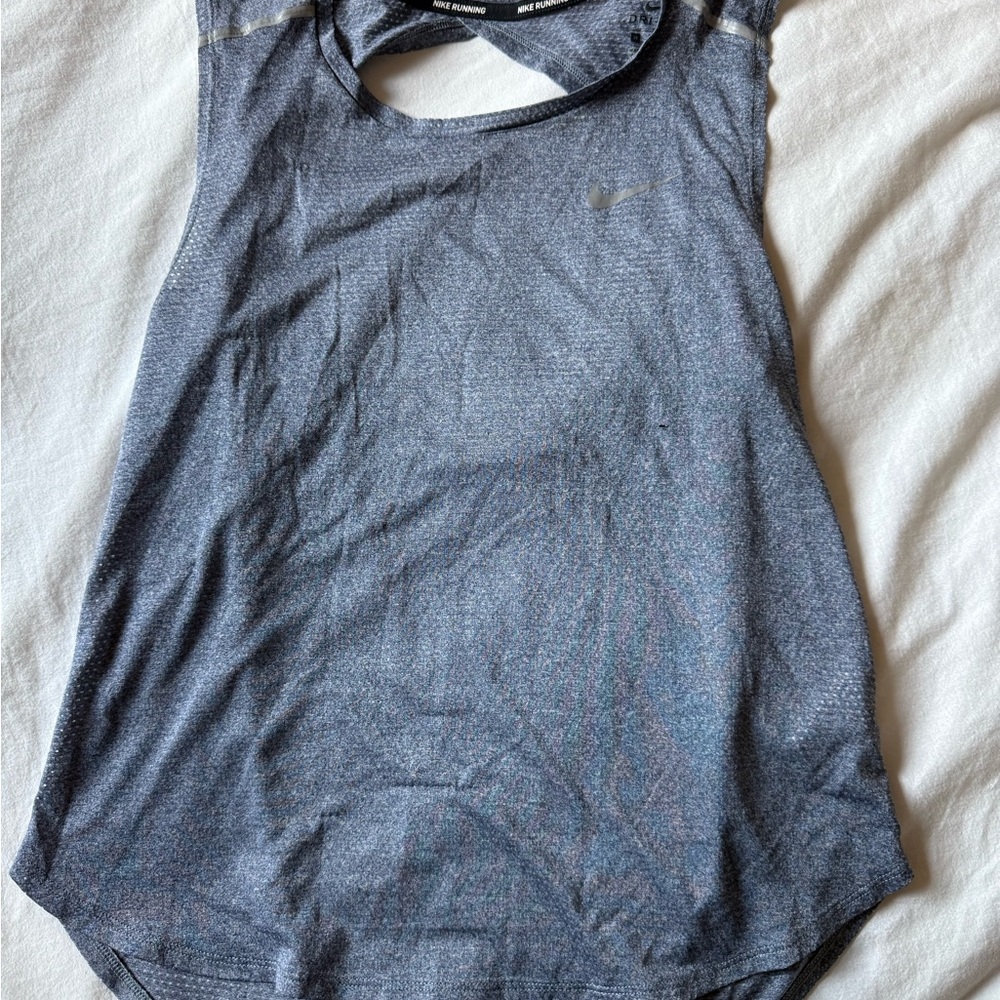 Nike Women’s Charcoal Gray Racerback Tank